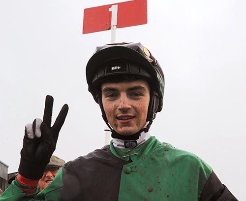 Oisin Orr after completing his first double