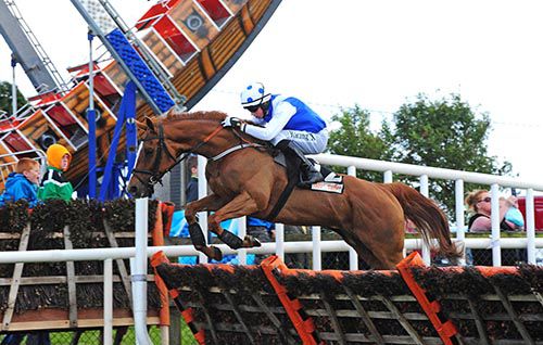Winter Lion and Bryan Cooper pictured on their way to victory