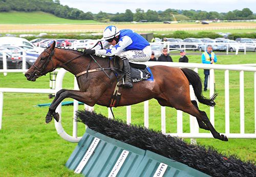Airlie Beach jumps the last under Paul Townend