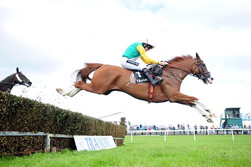 Old Castletown and Ruby Walsh in full flight