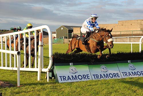 Craig Star jumps the last under JJ Slevin
