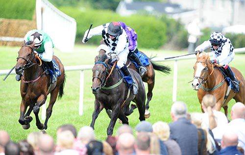 Timmone and Mikey Fogarty come through to score in the centre