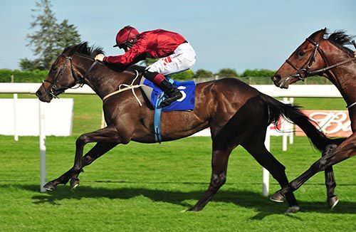 Sweet Sounds and Colin Keane pictured on their way to victory