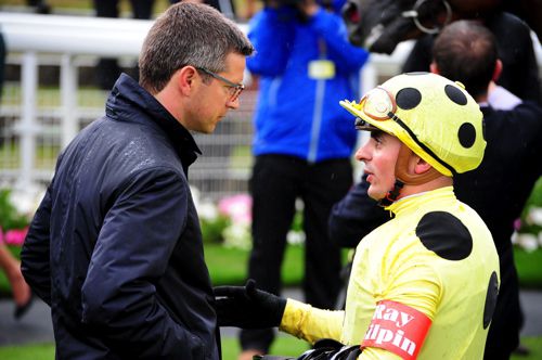 Roger Varian saddles Dubai Poet in the Dee Stakes 