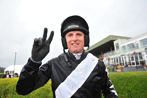 Jamie Codd after completing his double