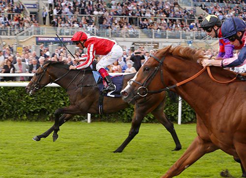 Action at Doncaster on Saturday