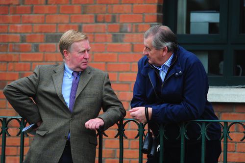 Michael Grassick (left) pictured with Noel Meade