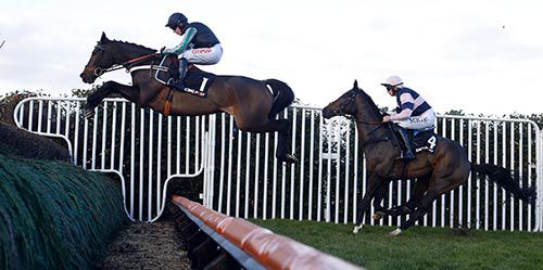 Altior and Noel Fehily fly the open ditch 