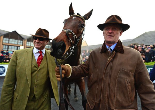 Willie Mullins (right) with Rich Ricci