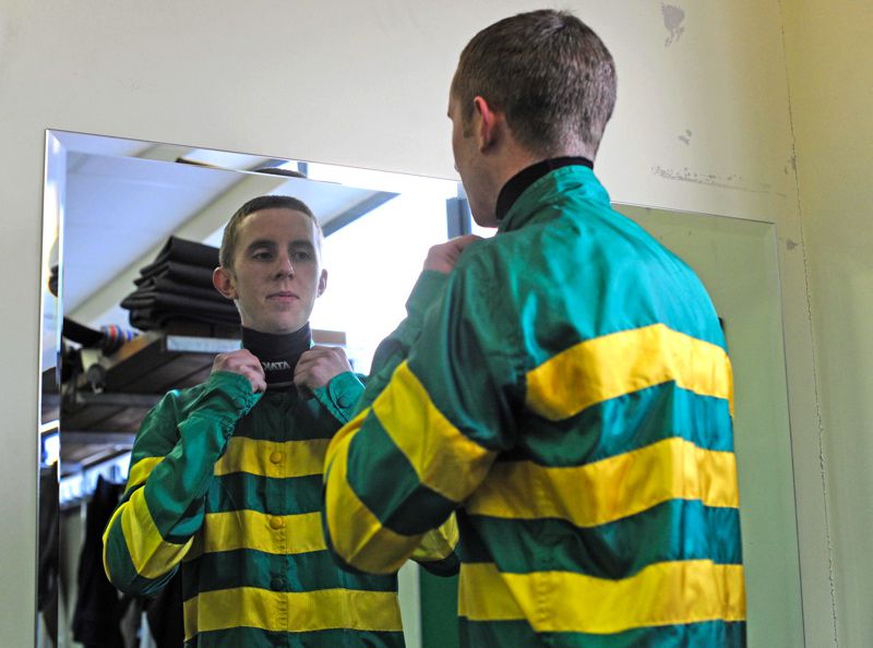 Mark Walsh in the JP McManus silks