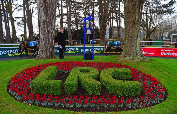 The parade ring at Leopardstown