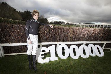 David Mullins promotes the big prize on offer at Naas