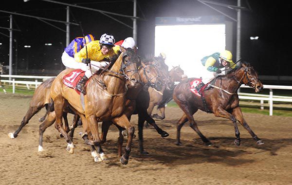 King Christophe, near side, cuts down his opponents 