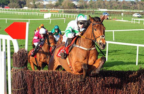 Abolitionist and Rachael Blackmore pictured on their way to victory