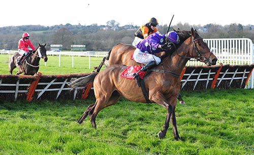 Time And Times and Johnny Barry recover from a mistake at the last