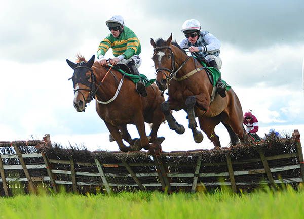 Jimmy Breekie and Paddy Corbett (right)