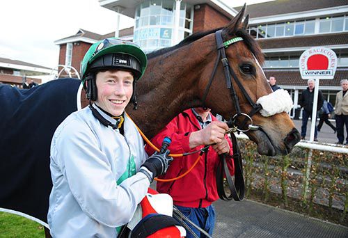 Nathan Crosse after his first success on Elm Grove