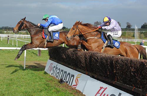 Phillip Enright and Leaders Questions lead Carole Rose (winner) and Mark Enright home
