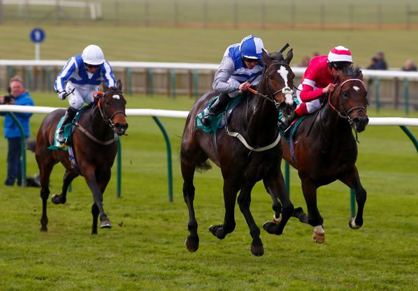 Eminent winning the Craven Stakes at Newmarket