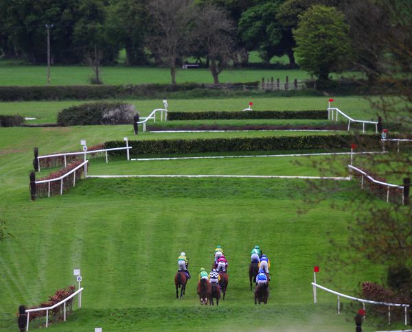 The cross country course at Punchestown