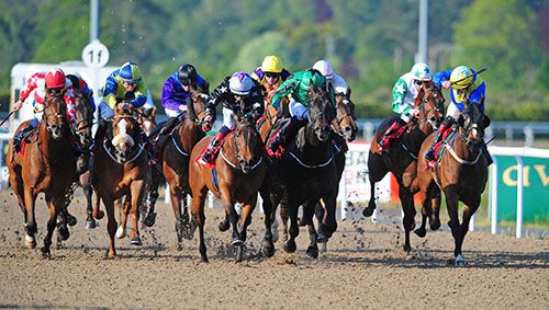 White cap purple star Chris Hayes comes through to win on Coreczka