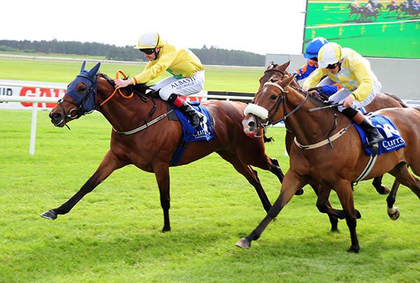 Not A Whisper is ridden out by Pat Smullen to beat So Sensible