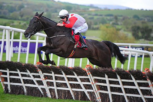 Tourboy jumps the last under Ian McCarthy