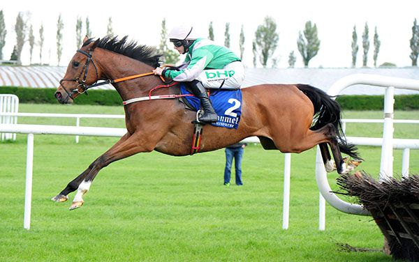 Nicaragua and Rachael Blackmore pictured on their way to victory