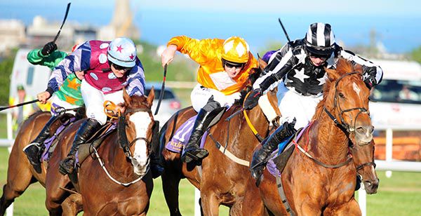 Mr Moondance and Paddy Kennedy (right)