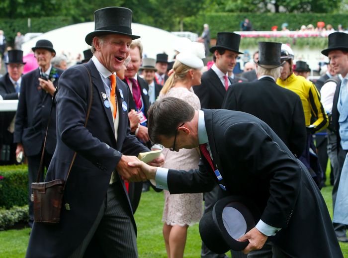 Michael Bell, trainer. 