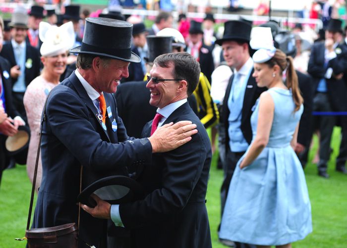 Michael Bell seen here with Aidan O'Brien