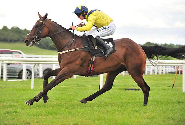 Wonderoftheworld and Paul Townend pictured on their way to victory