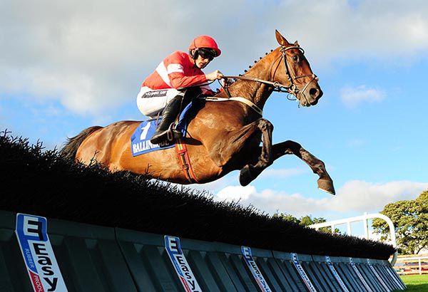 Fabulous Saga jumps the last under Ruby Walsh
