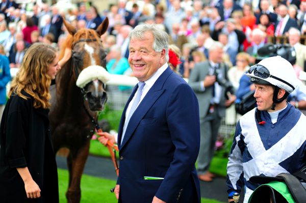 Michael Stoute trainer of Expert Eye