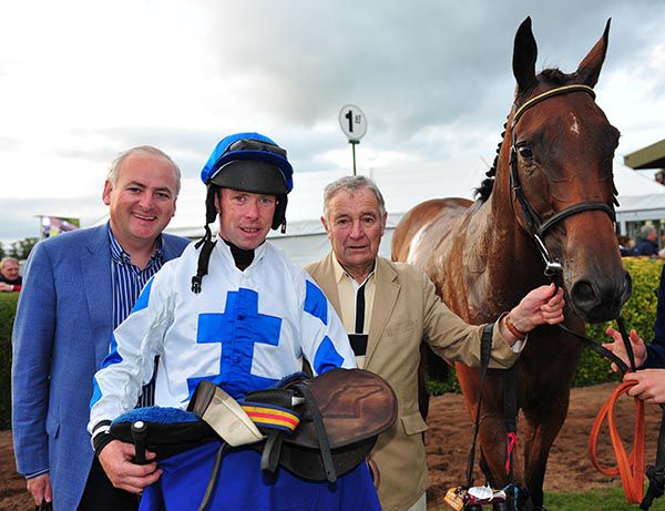 From left to right: Brian Glesson, Andrew Lynch, John Kiely and Dont Tell No One