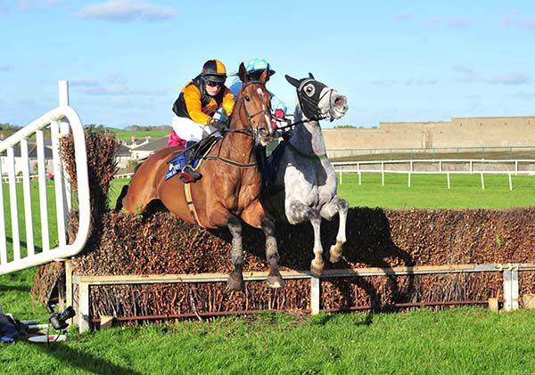 Conna Cross (inside) and Patrick Mangan