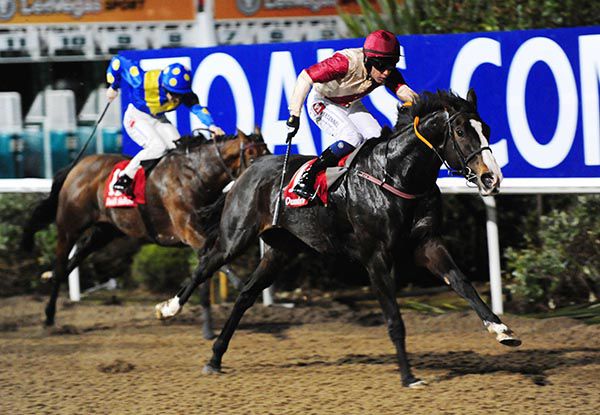 Jessamine (Leigh Roche) accounts for Crown Pleasure (Colin Keane)