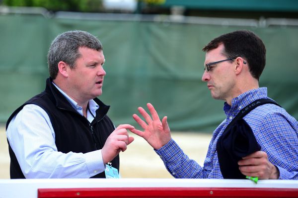 Gordon Elliott with Aidan O'Brien