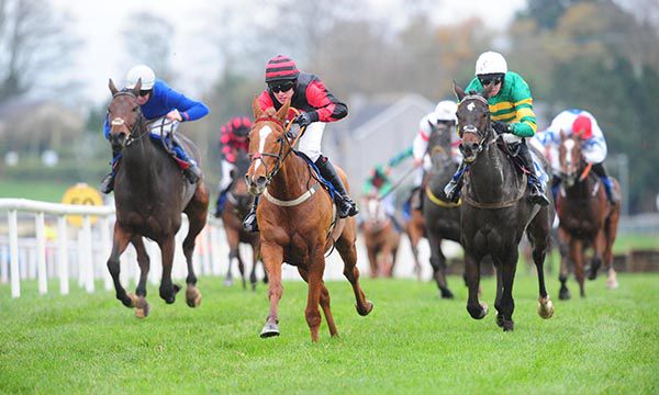 Alaliya (centre) leads home Pack Your Bags (right) and Skellig Rocks