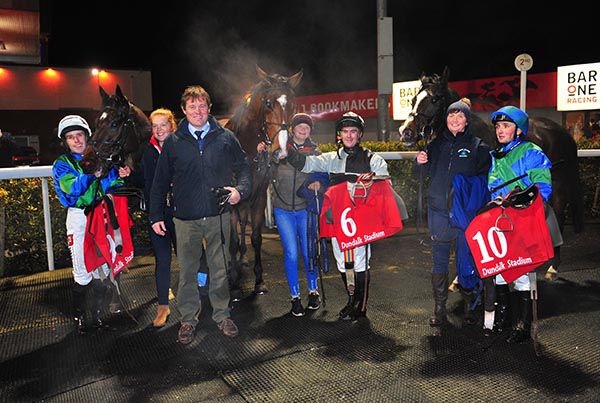 Andy Oliver is rightly proud of his Dundalk maiden 1,2,3