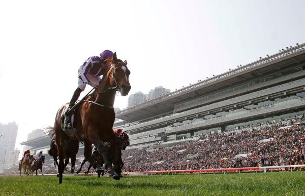 Highland Reel winning at Sha Tin