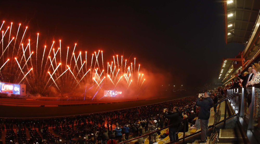 Closing Ceremony Fireworks at Sha Tin