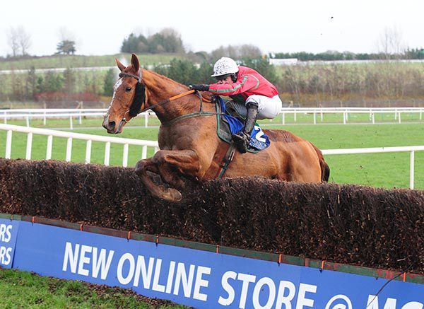 Cappacurry Zak and Ryan Treacy are clear at the last