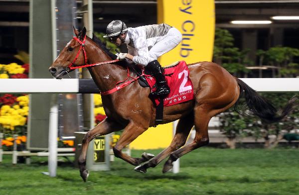 Ivictory scored back-to-back wins this season at Happy Valley.