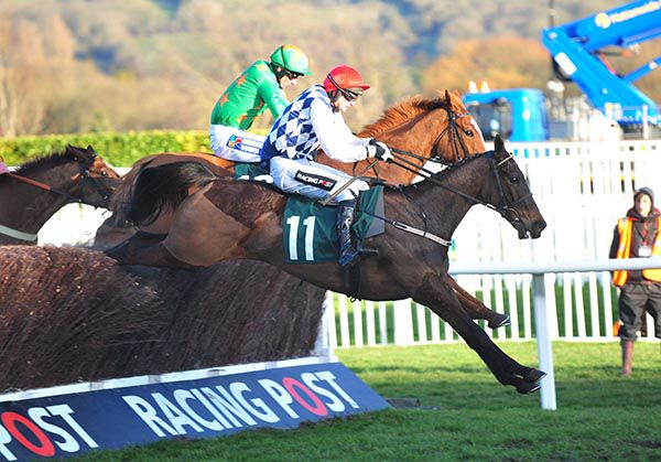 Rathvinden and Patrick Mullins got the better of this battle with Ms Parfois and Will Biddick
