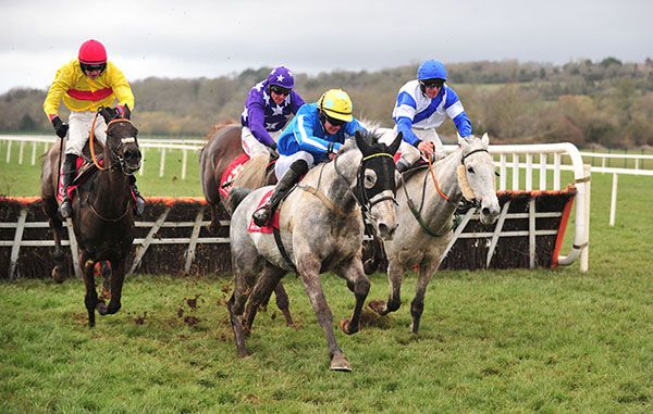 Shower Cross (centre) leads away from the last under Ambrose McCurtin