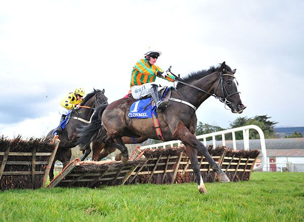 Causey Arch (Paul Townend) gets away with a mistake at the last