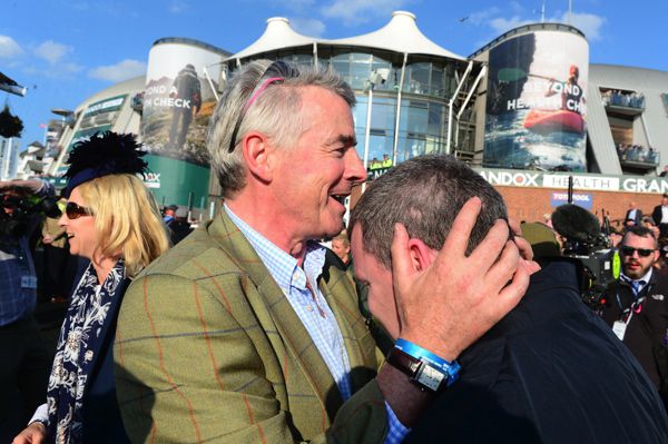Michael O'Leary and Gordon Elliott 