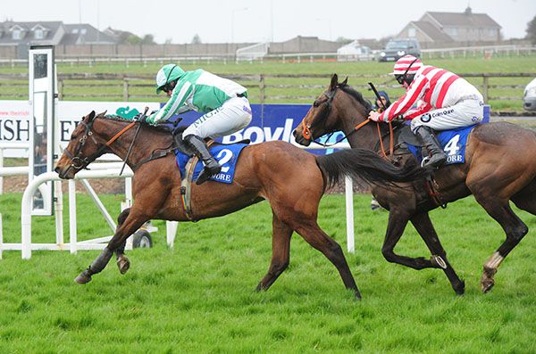 Glendine River and Donie McInerney come home in front of Carrigready and Andrew Lynch