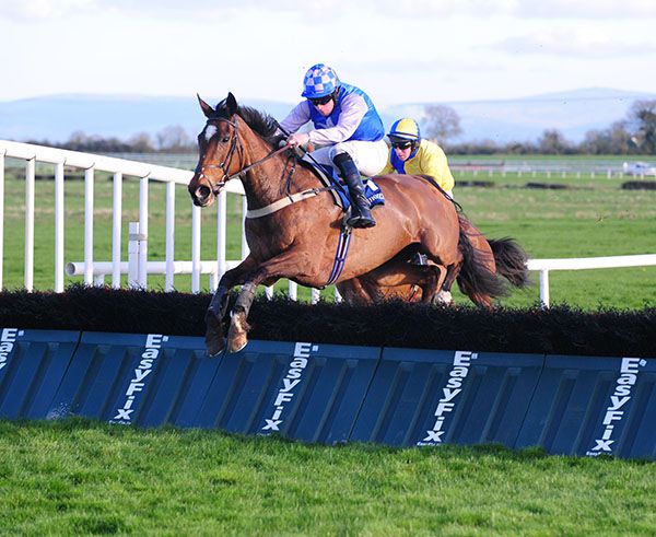 Misty Millie and Danny Hand pictured on their way to victory